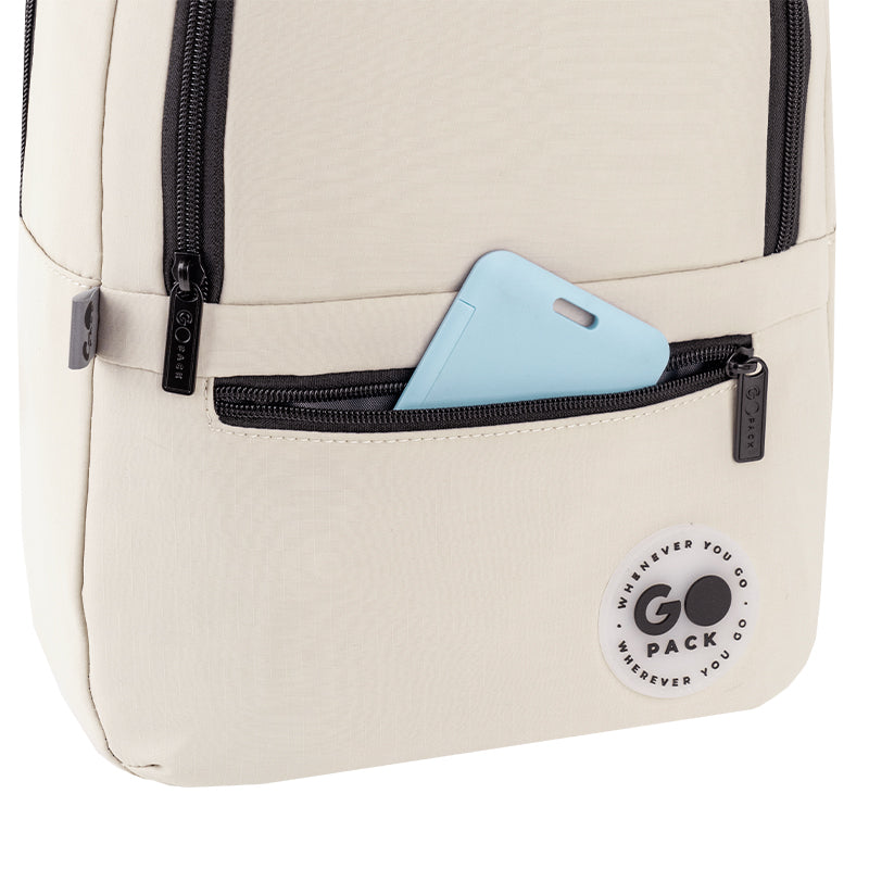 Backpack GoPack Education Teens Beige GO26-119S-3