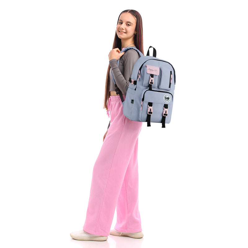 Backpack GoPack Education Teens Gray GO26-2500L-1