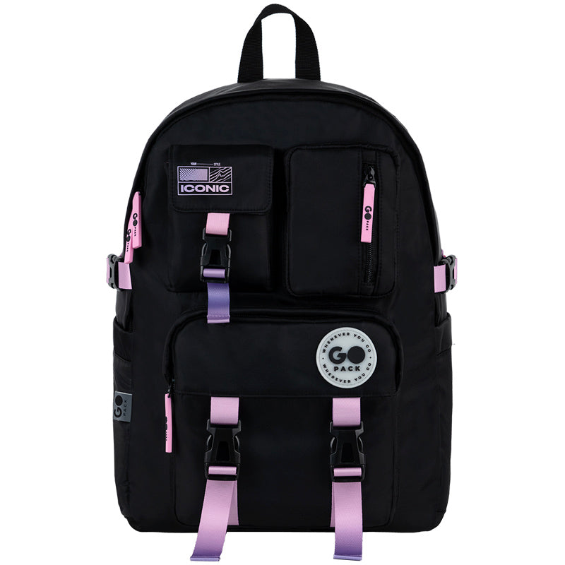 Backpack GoPack Education Teens Black, Gradient GO26-2500L-2