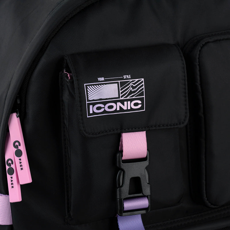 Backpack GoPack Education Teens Black, Gradient GO26-2500L-2