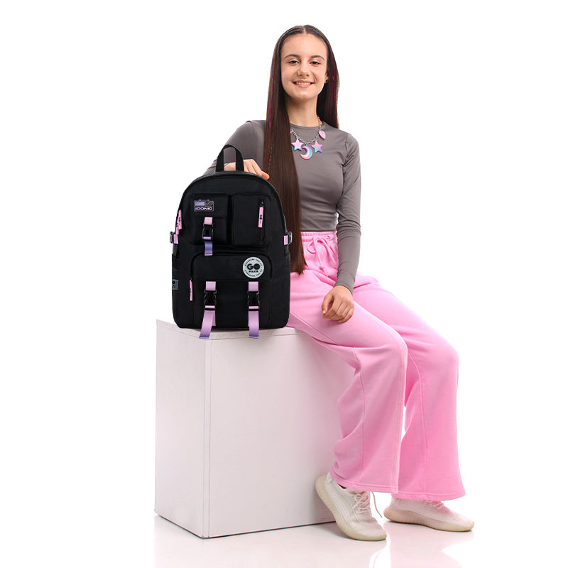 Backpack GoPack Education Teens Black, Gradient GO26-2500L-2