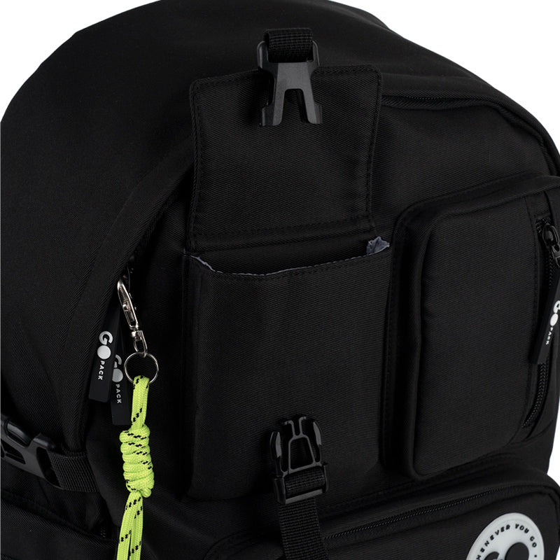 Backpack GoPack Education Teens Black GO26-2500L-3