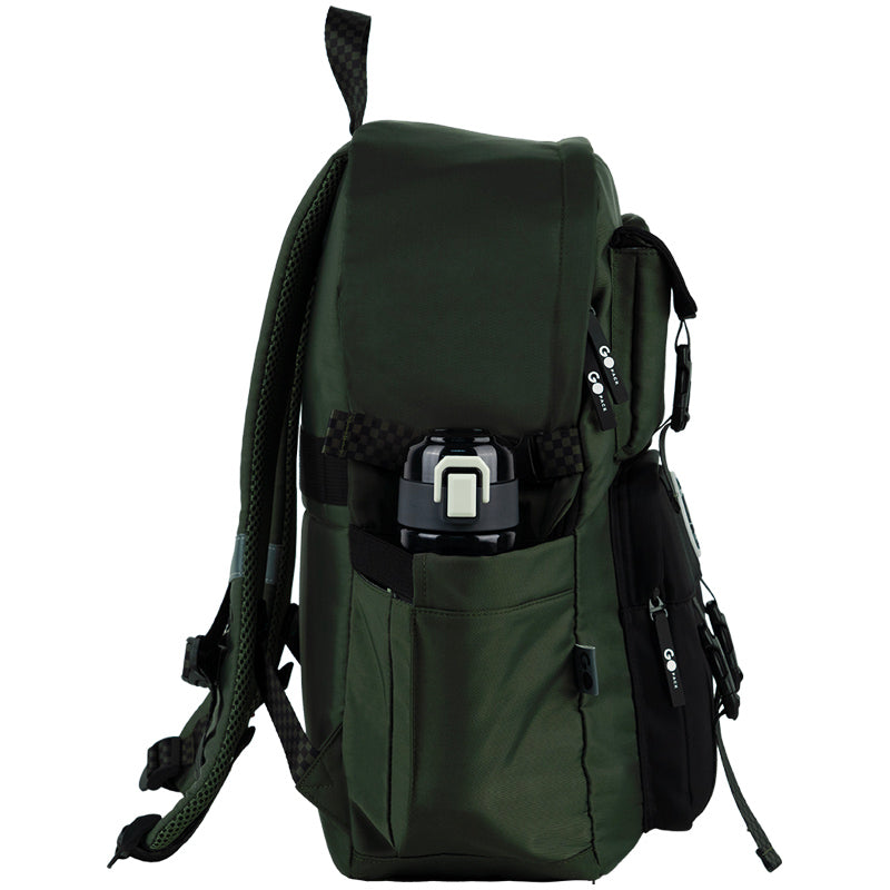 Backpack GoPack Education Teens Khaki GO26-2500L-4