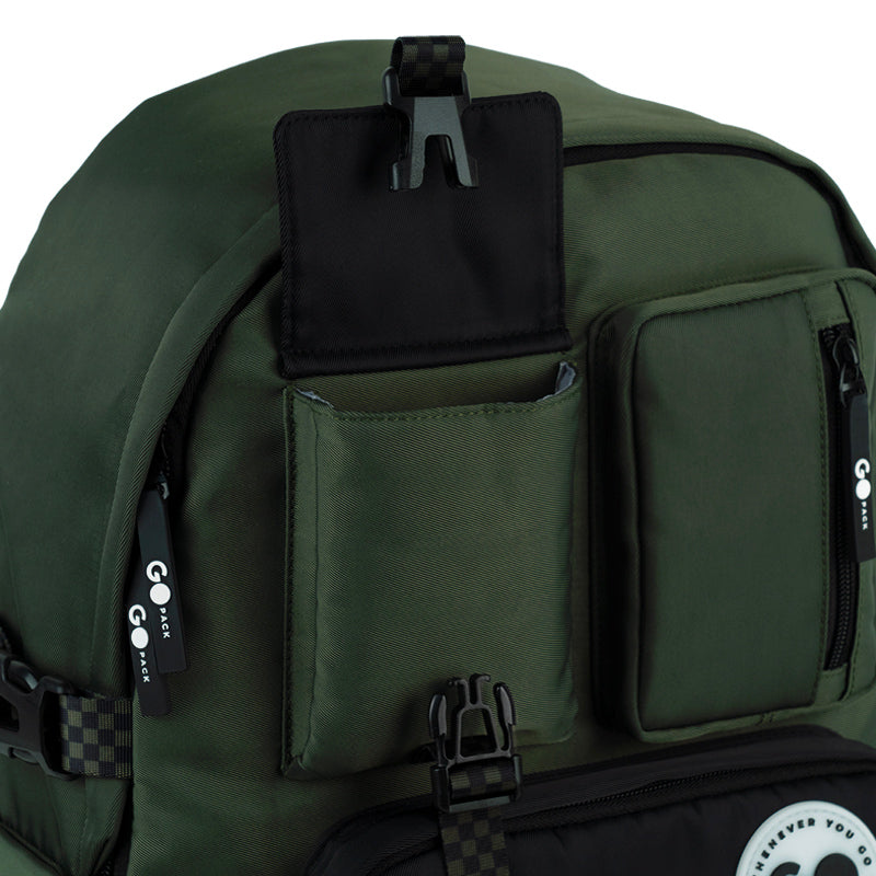 Backpack GoPack Education Teens Khaki GO26-2500L-4