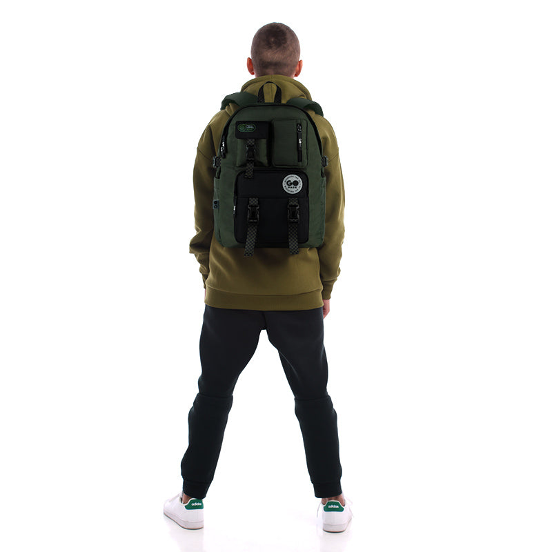 Backpack GoPack Education Teens Khaki GO26-2500L-4