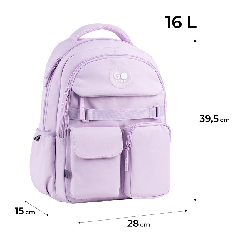 Backpack GoPack Education Lilac GO26-183M-1