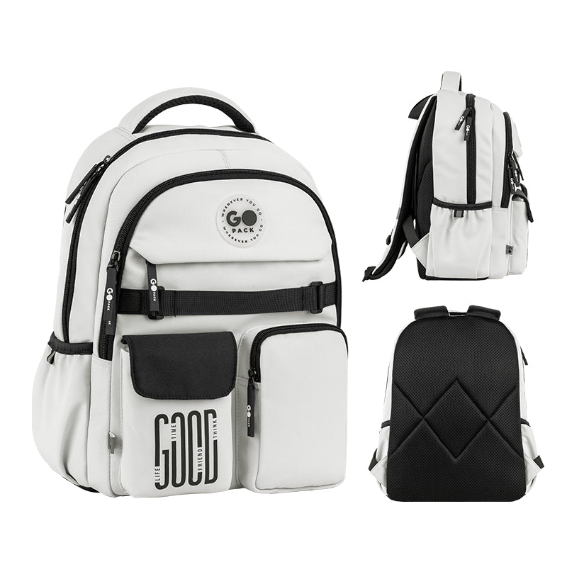 Backpack GoPack Education Light gray GO26-183M-2
