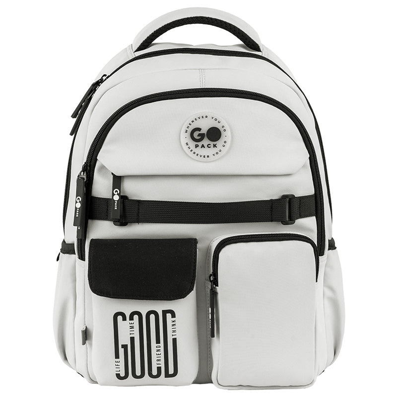 Backpack GoPack Education Light gray GO26-183M-2