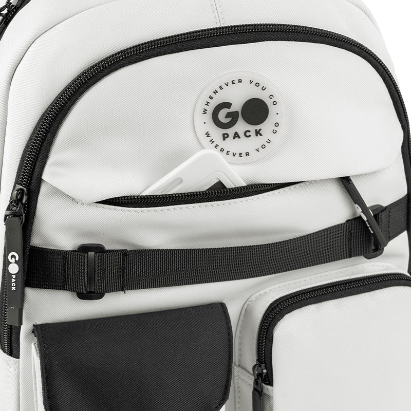 Backpack GoPack Education Light gray GO26-183M-2