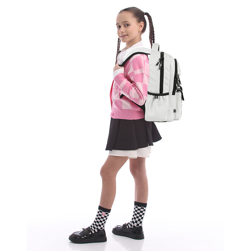 Backpack GoPack Education Light gray GO26-183M-2