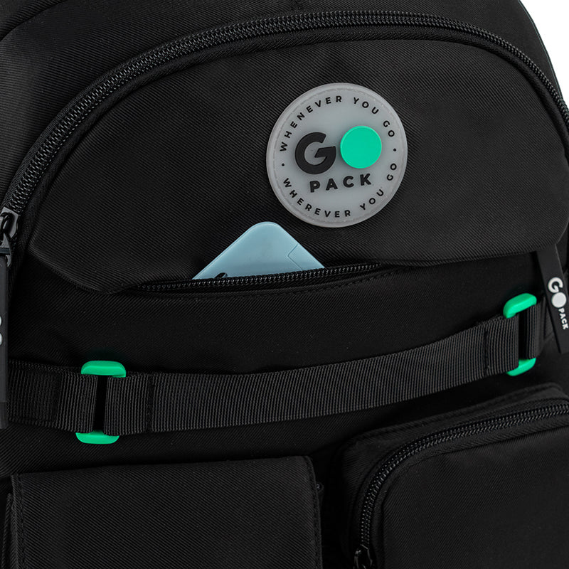 Backpack GoPack Education Black GO26-183M-3