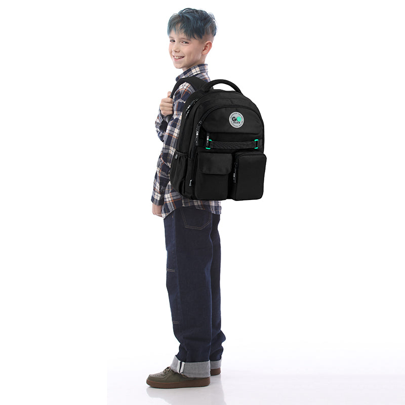 Backpack GoPack Education Black GO26-183M-3
