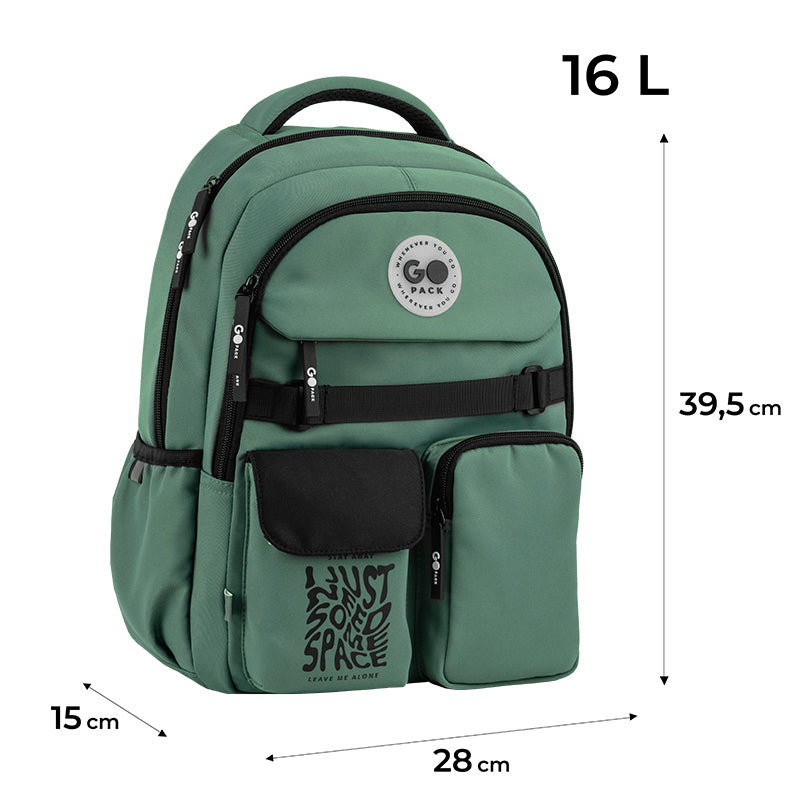 Backpack GoPack Education Green GO26-183M-4