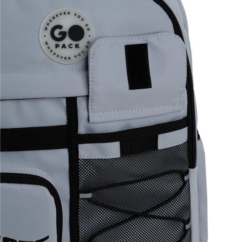 Backpack GoPack Education Teens Gray GO26-184L-2