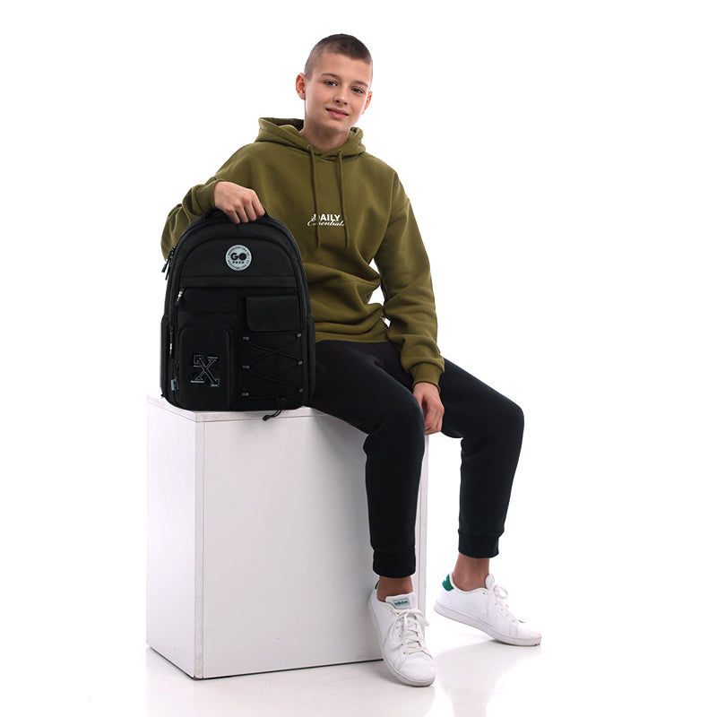 Backpack GoPack Education Teens Black GO26-184L-3