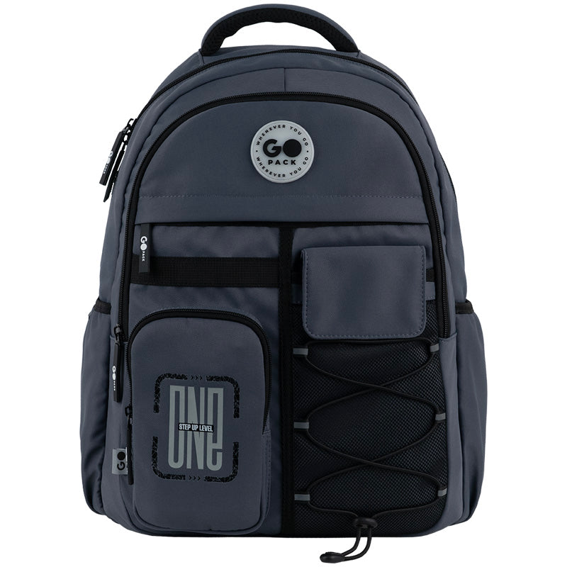 Backpack GoPack Education Teens Dark gray GO26-184L-4