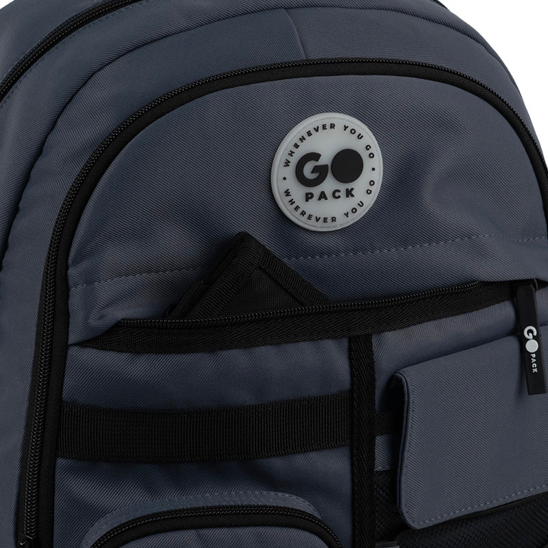 Backpack GoPack Education Teens Dark gray GO26-184L-4