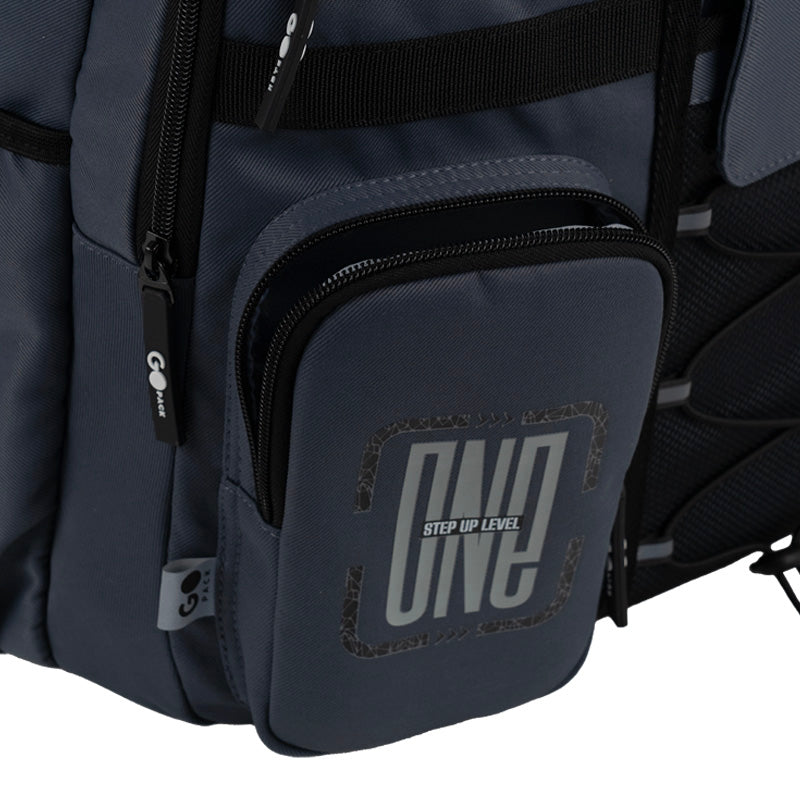Backpack GoPack Education Teens Dark gray GO26-184L-4
