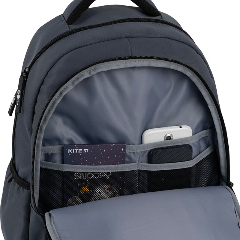 Backpack GoPack Education Teens Dark gray GO26-184L-4