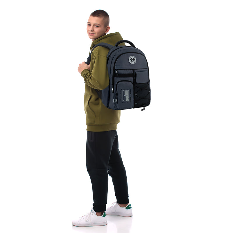 Backpack GoPack Education Teens Dark gray GO26-184L-4