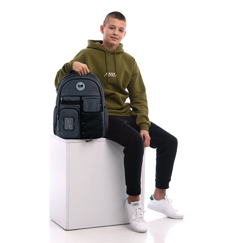 Backpack GoPack Education Teens Dark gray GO26-184L-4