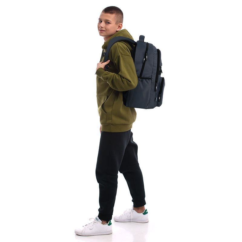Backpack GoPack Education Teens Dark gray GO26-184L-4