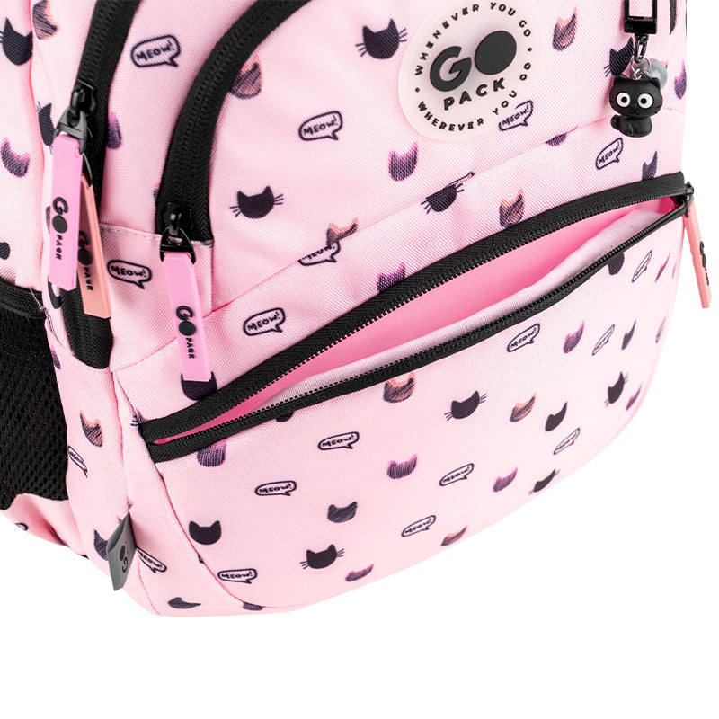 Backpack GoPack Education Meow Cats GO26-175M-1