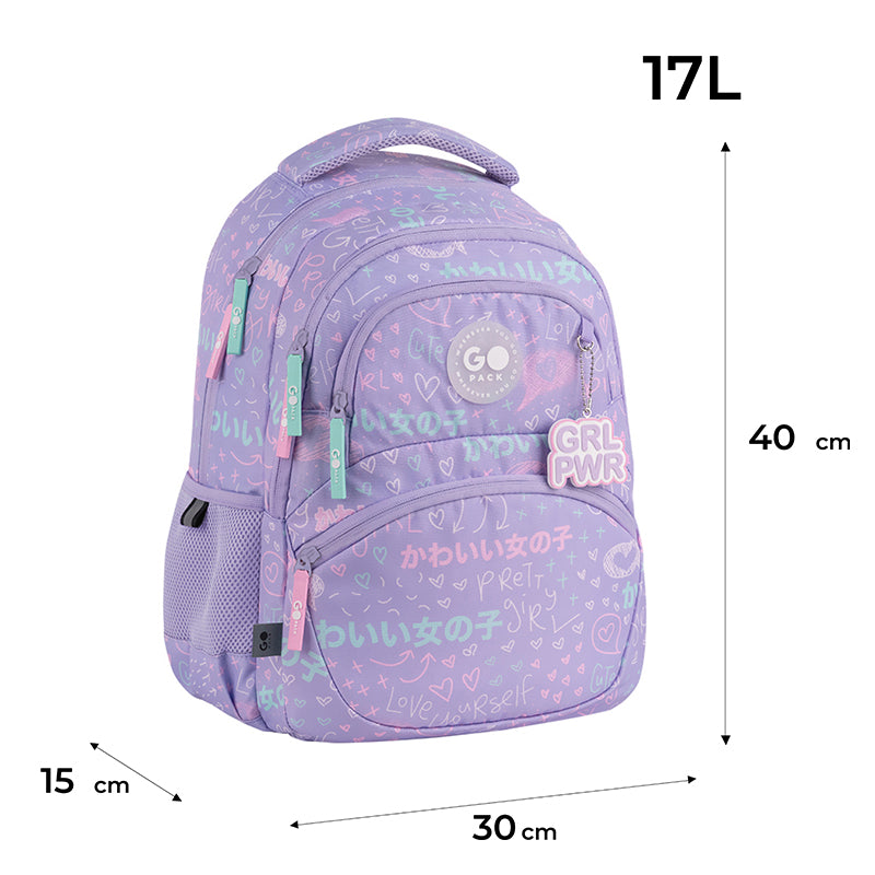 Backpack GoPack Education Girl Rule GO26-175M-3