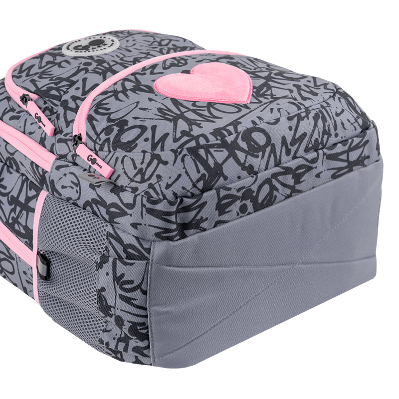 Backpack GoPack Education Fluffy Heart GO26-175M-4