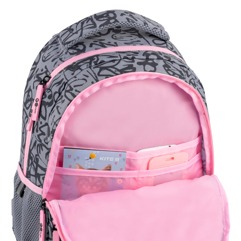 Backpack GoPack Education Fluffy Heart GO26-175M-4