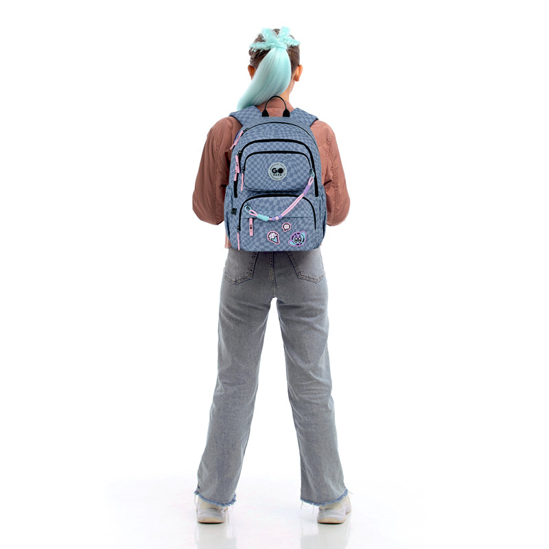 Backpack GoPack Education Pixel Mood GO26-120M-2