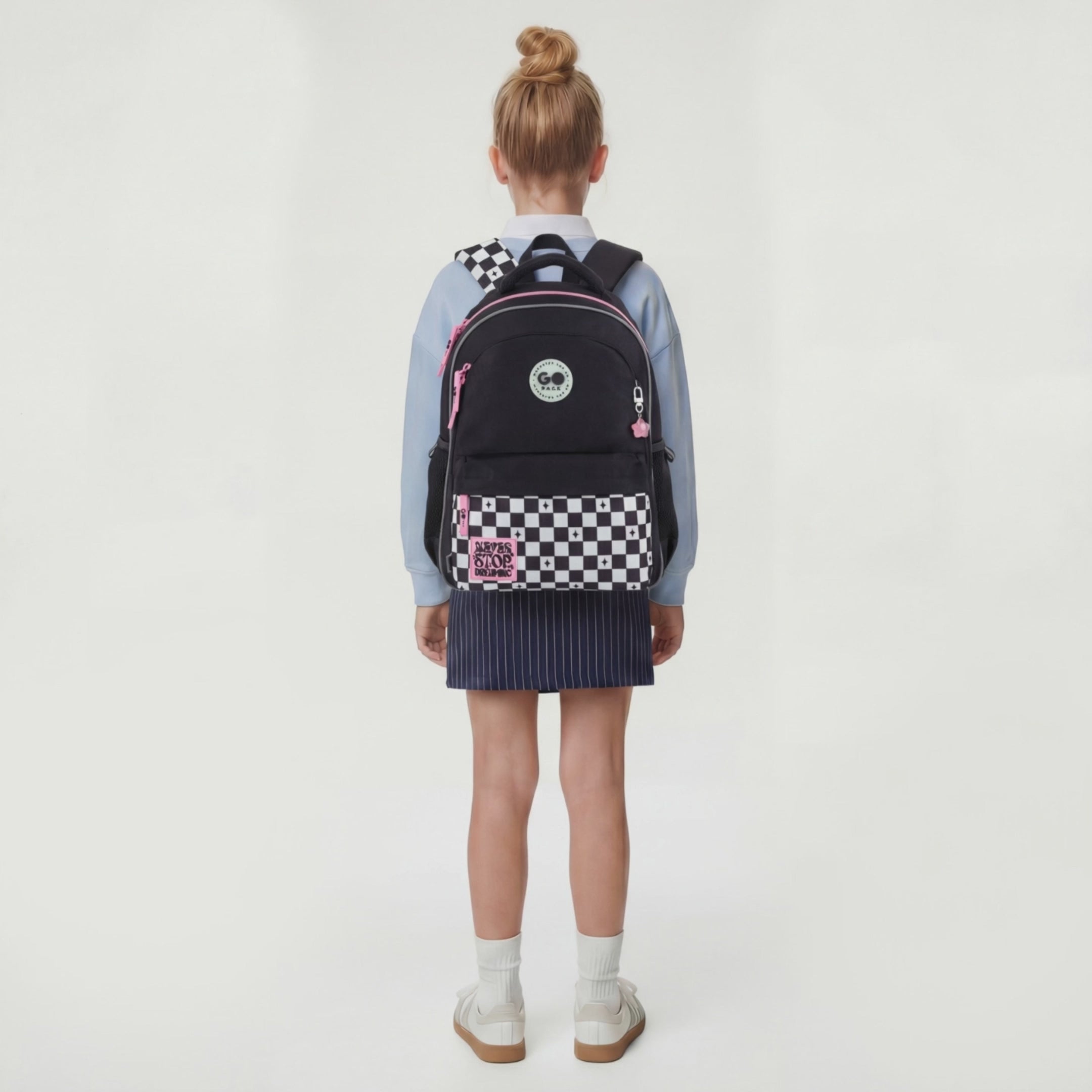 Load video: School backpack GoPack Education Dreammaking GO26-182M-2