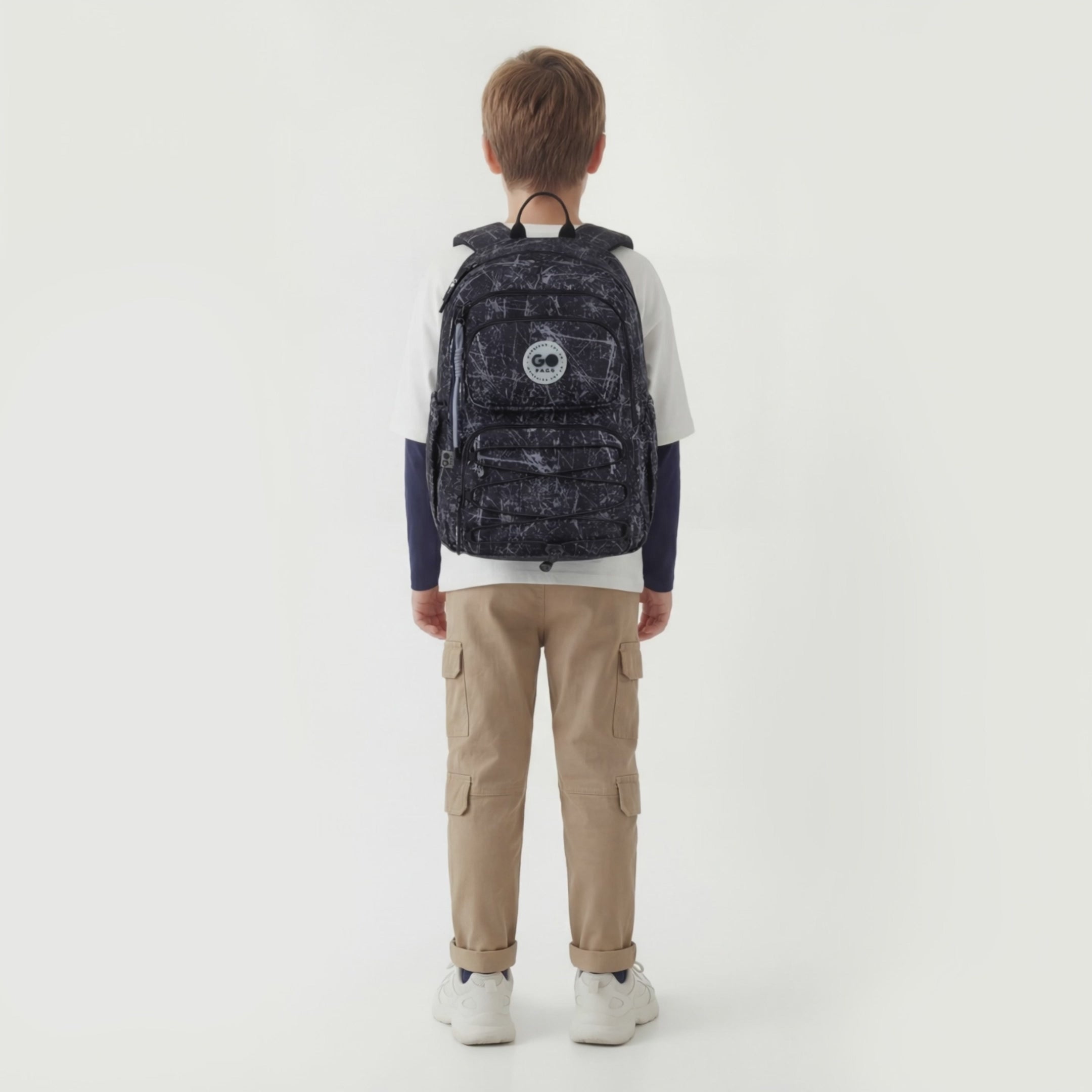Load video: Backpack GoPack Education Shadow GO26-120M-3