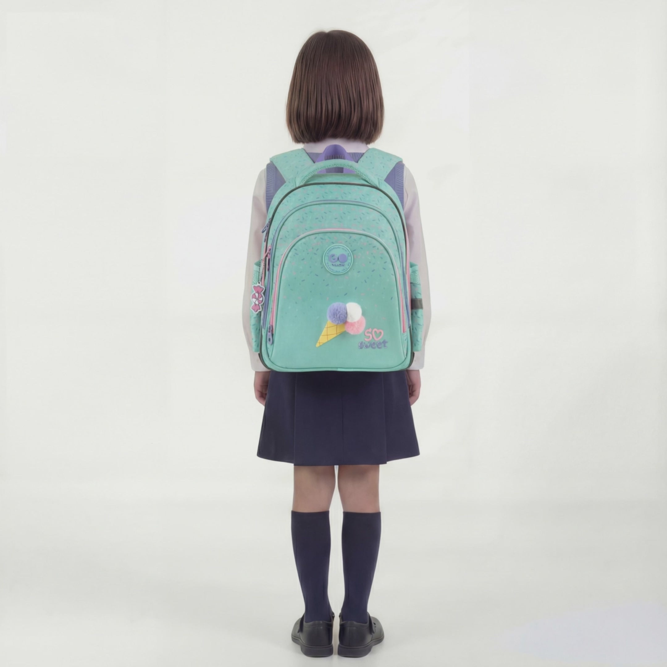 Load video: School backpack GoPack Education So Sweet GO26-2606S-2