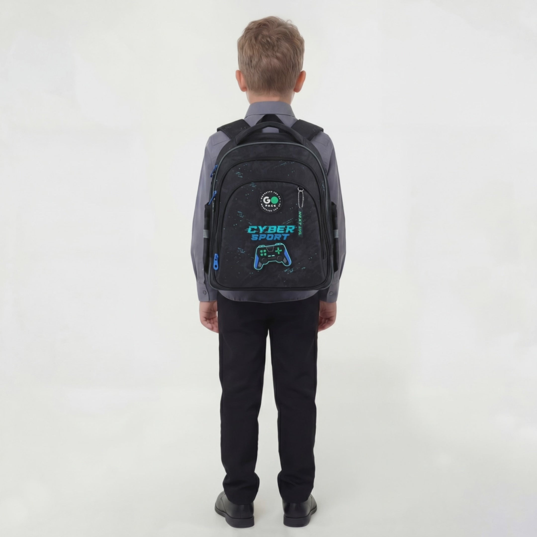 Load video: School backpack GoPack Education Win The Game GO26-2606S-5