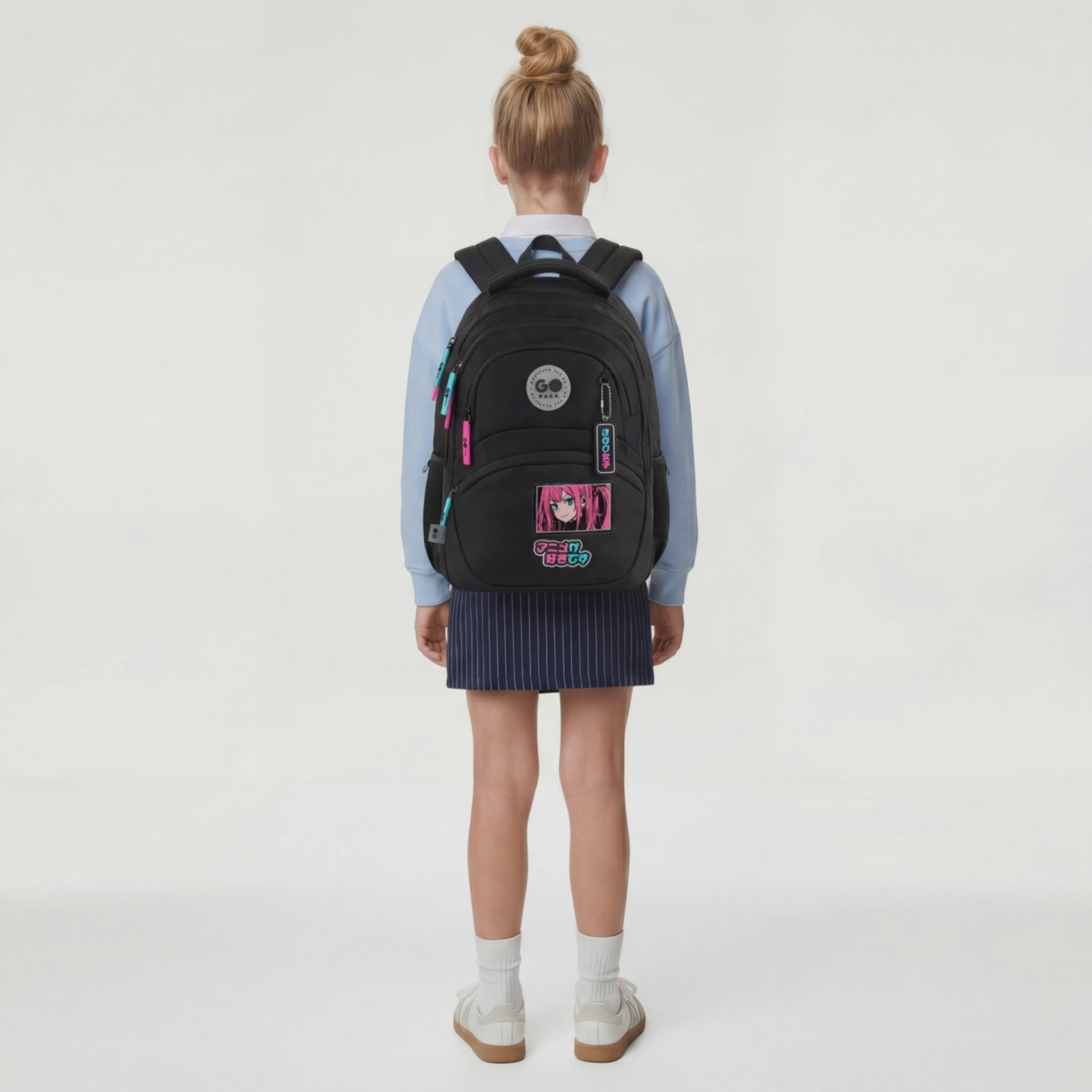 Load video: Backpack GoPack Education Anime girl GO26-175M-2