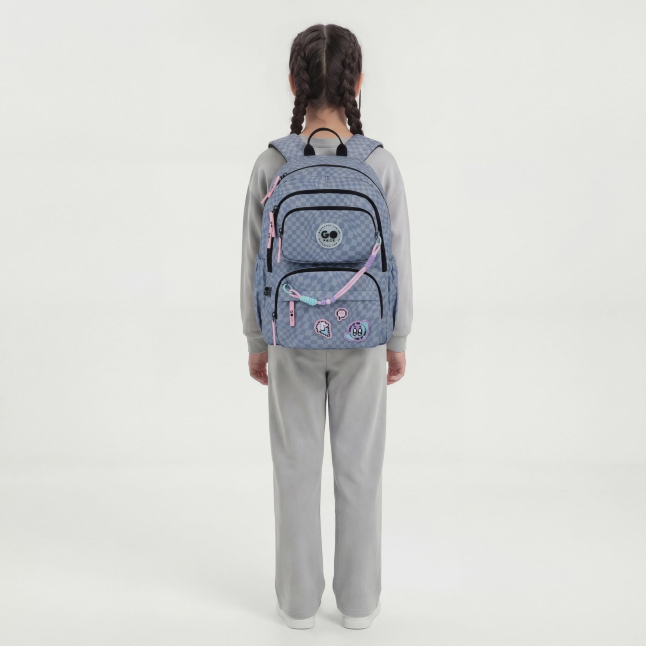 Load video: Backpack GoPack Education Pixel Mood GO26-120M-2