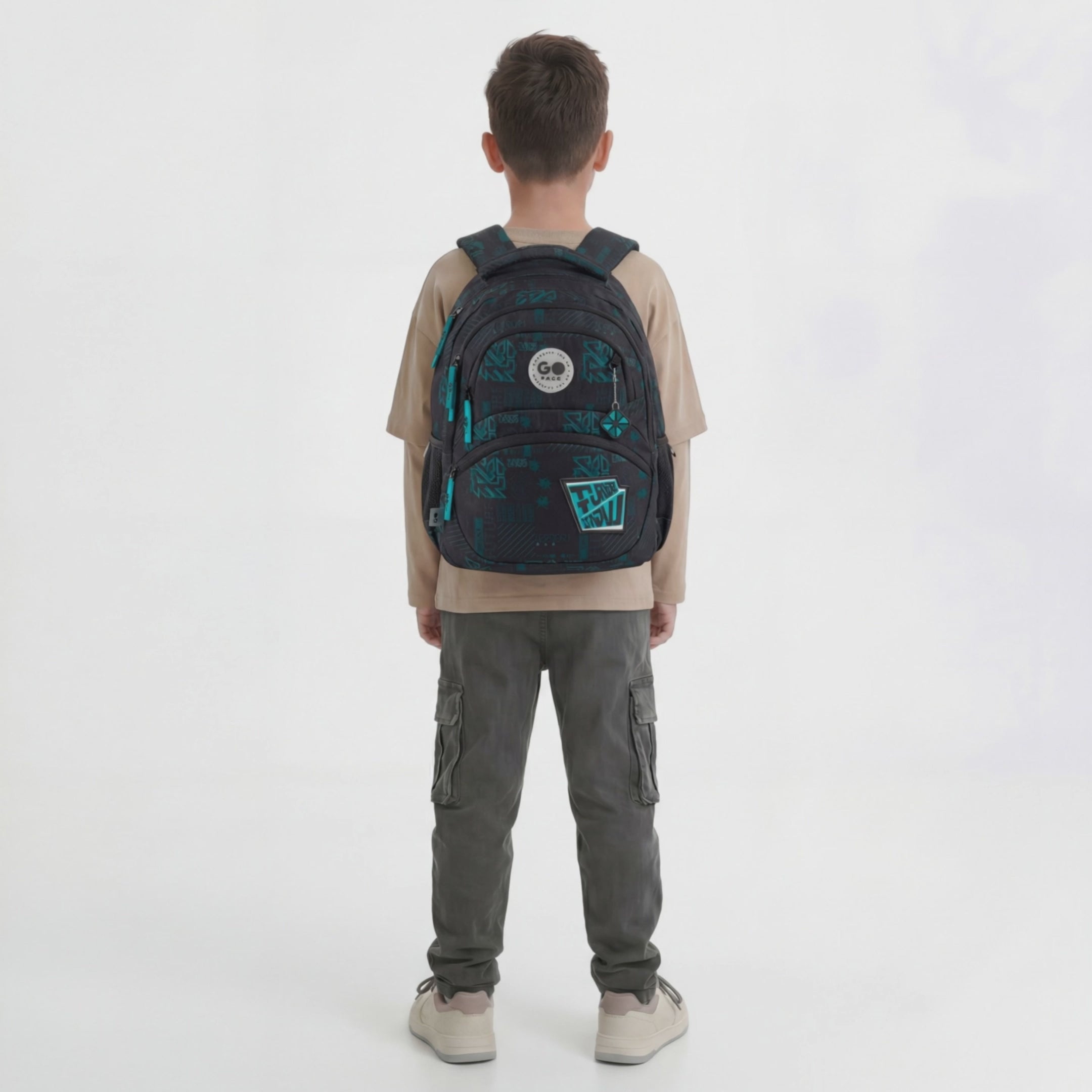 Load video: Backpack GoPack Education Future GO26-175M-6