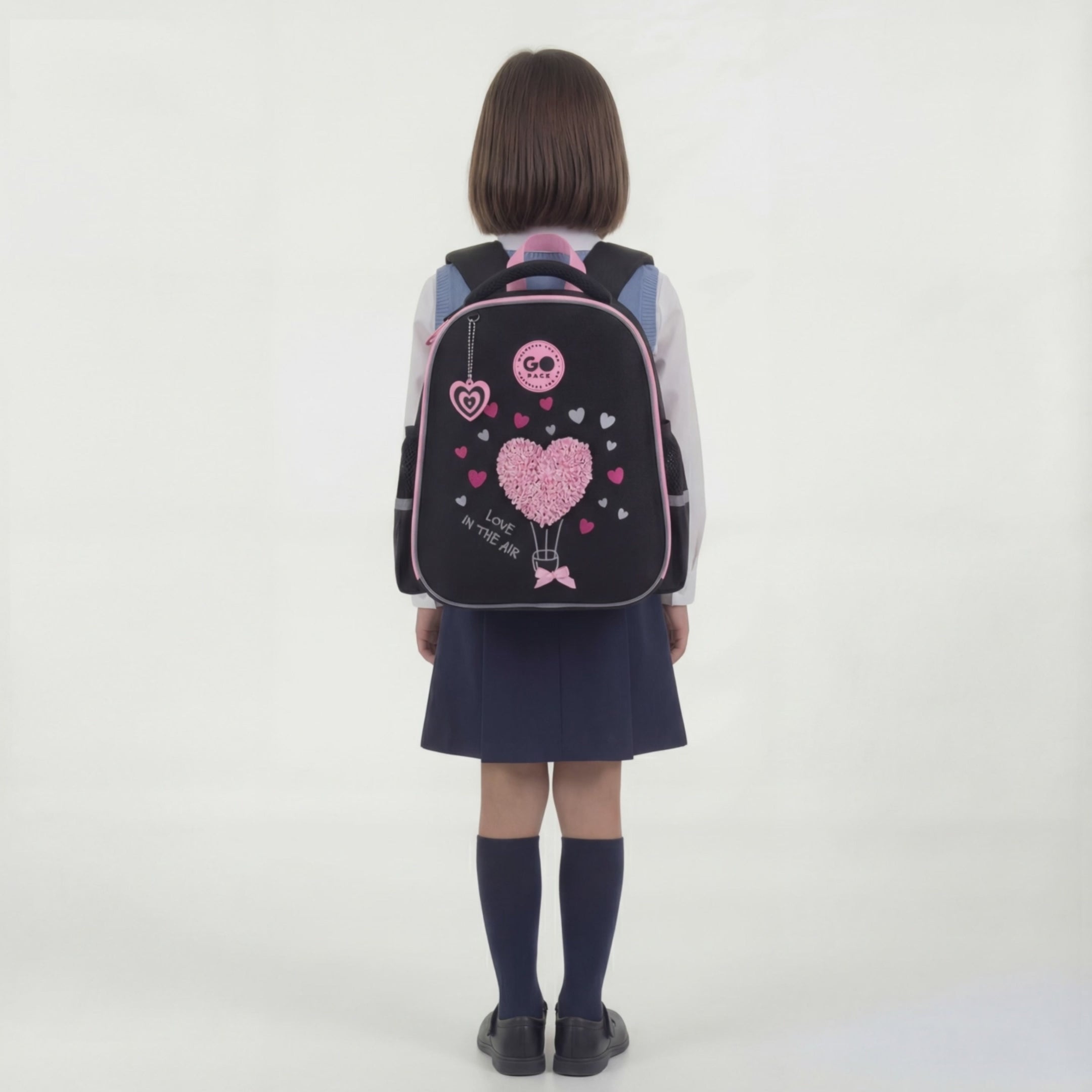 Load video: Backpack GoPack Education Heart GO26-165S-2