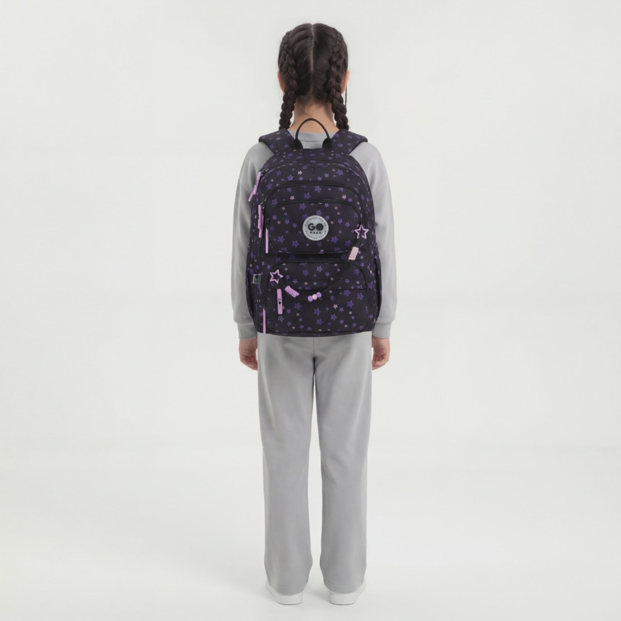 Load video: Backpack GoPack Education Stars GO26-120M-1