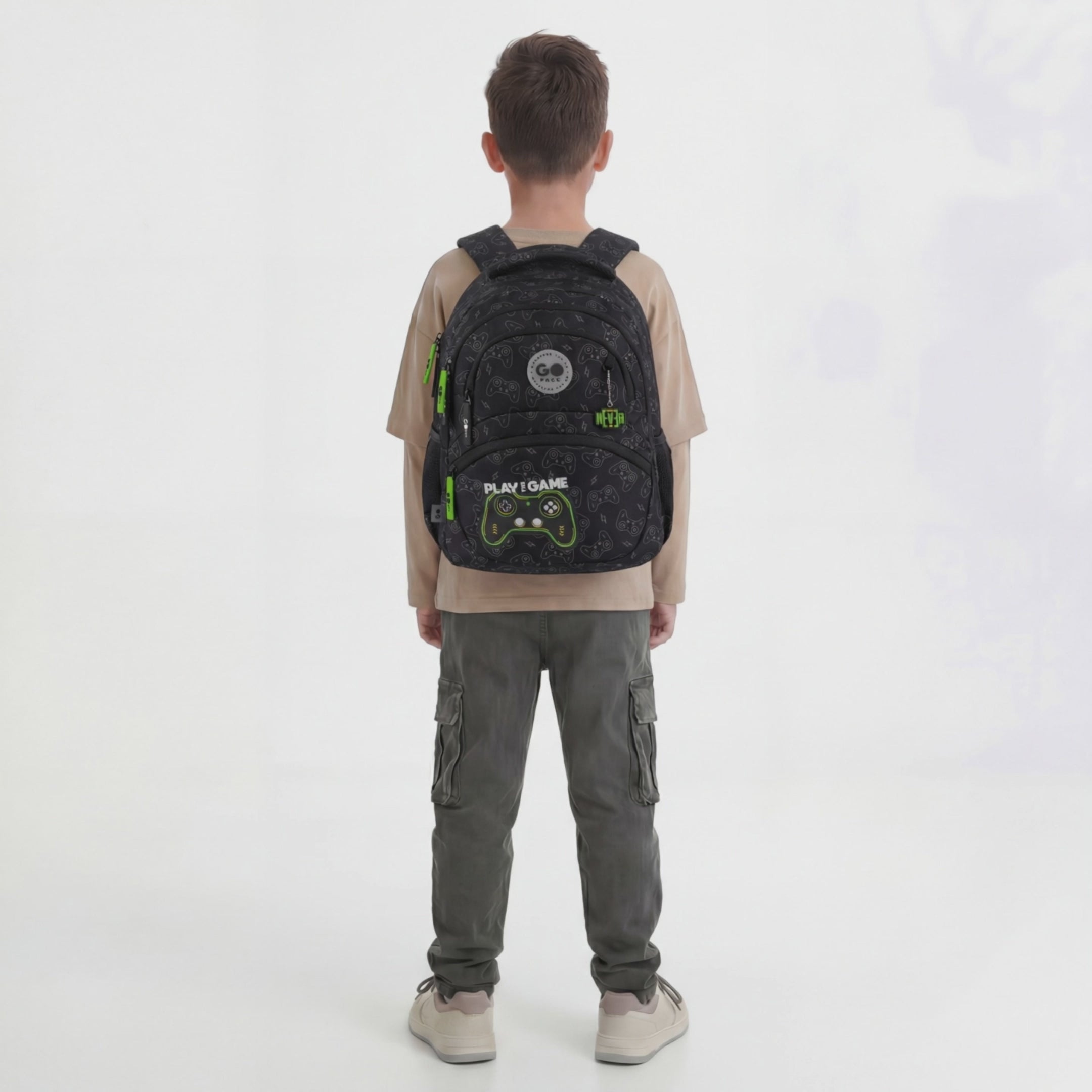 Load video: Backpack GoPack Education Never Give Up GO26-175M-7