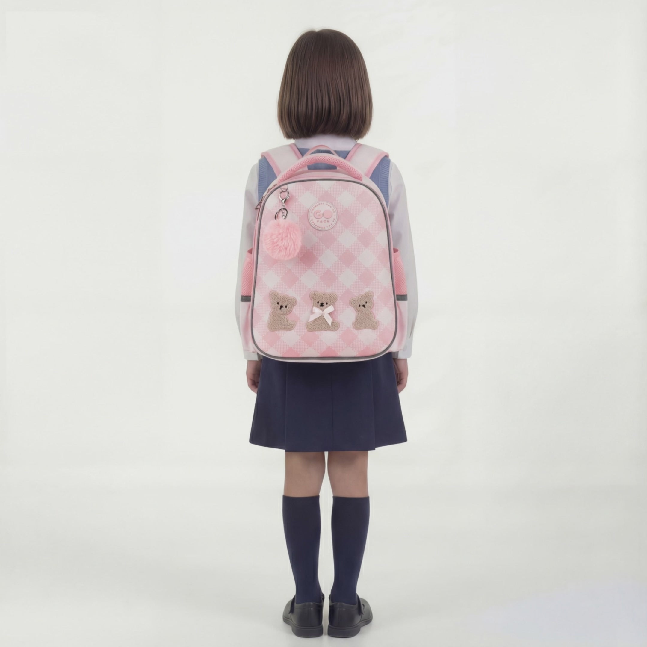 Load video: Backpack GoPack Education Teddy Bears GO26-165S-1