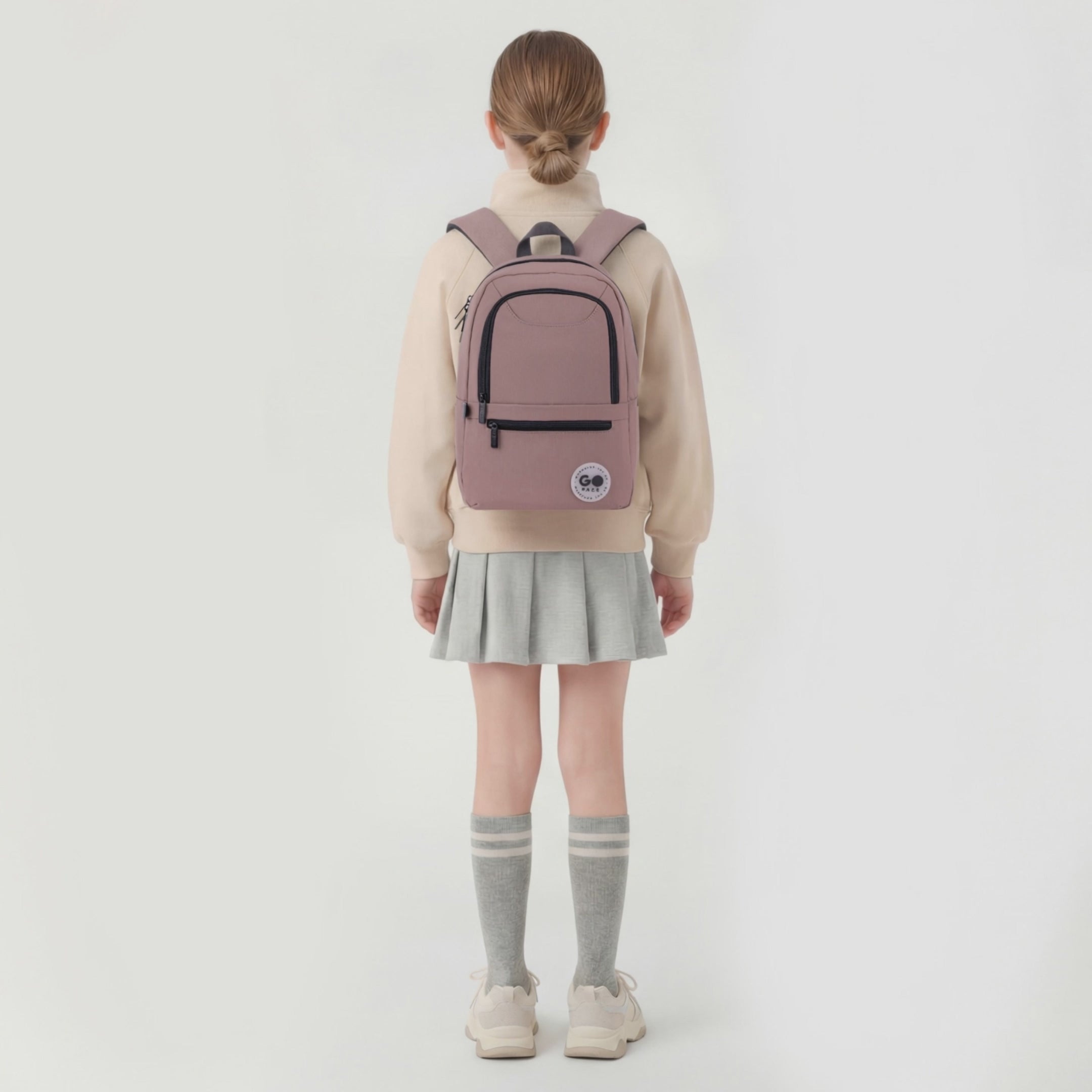 Load video: Backpack GoPack Education Teens Brown GO26-119S-2